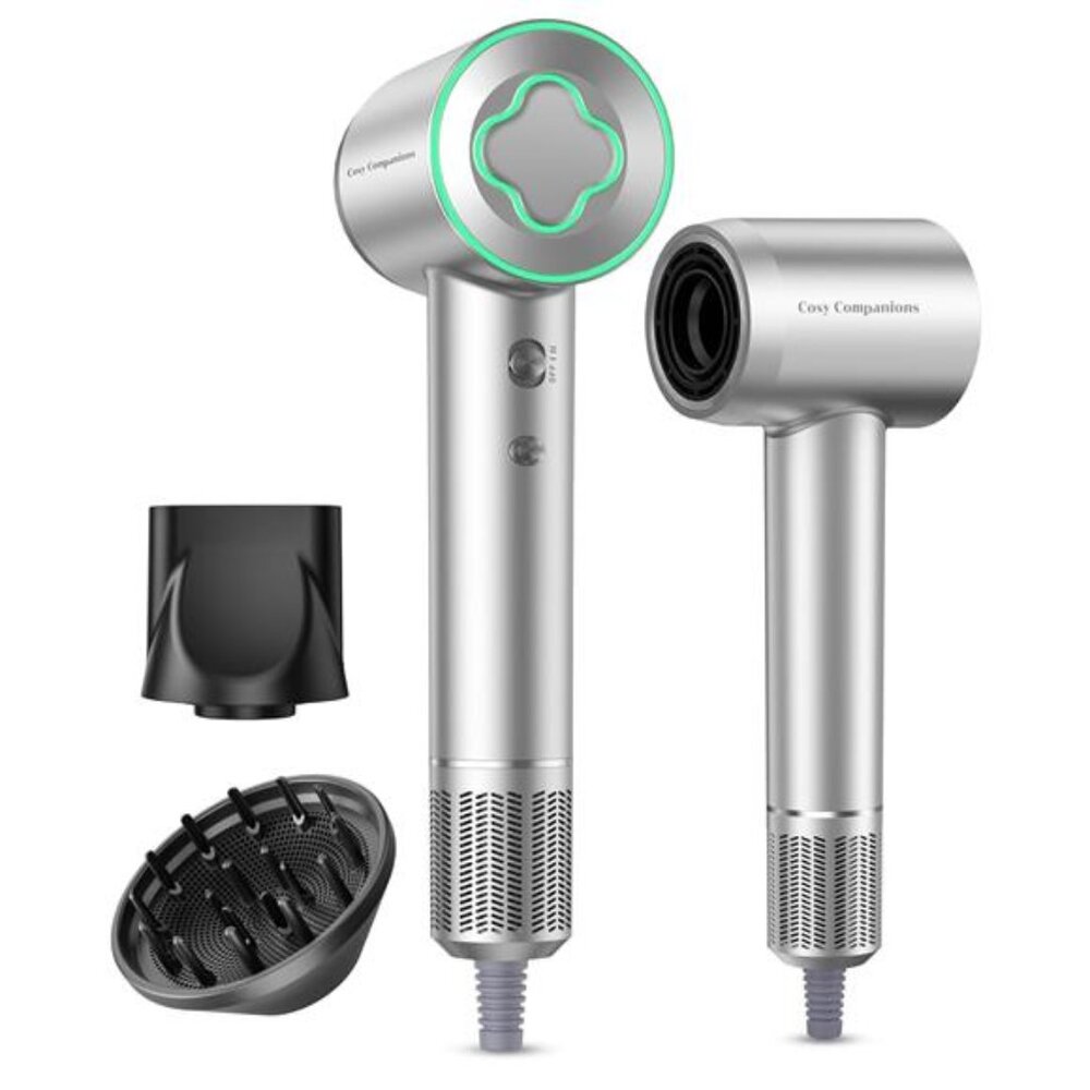 Hair Dryer - 150000 RPM High-Speed Brushless Motor Negative Ionic Blow Dryer